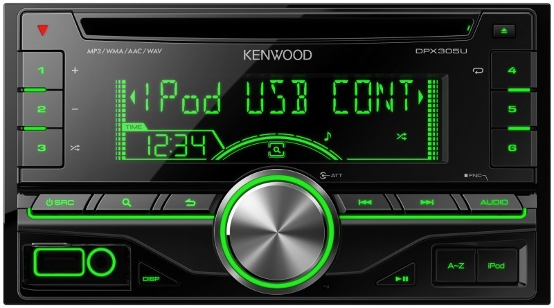 Ресивер CD MP3 2DIN Kenwood DPX-305U